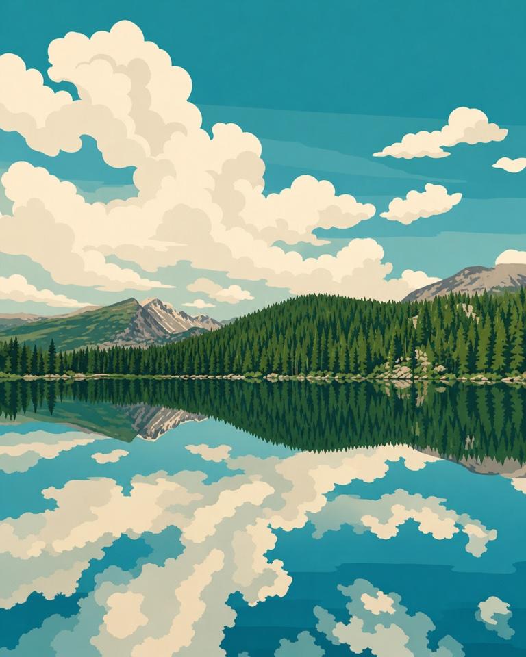 Bear Lake in Rocky Mountain National Park