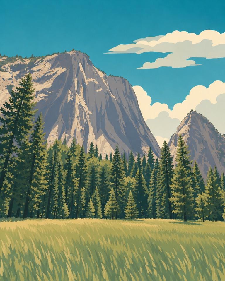 El Capitan in Yosemite National Park