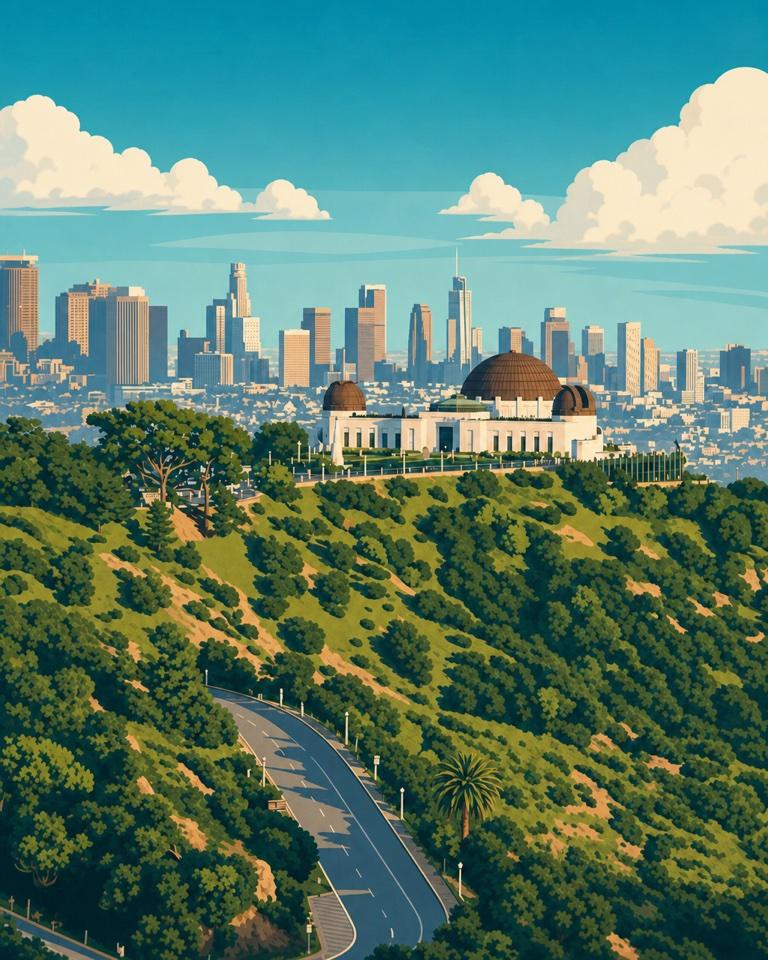 Griffith Observatory in Los Angeles