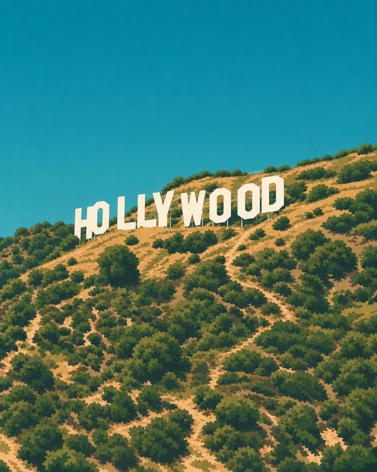 Hollywood Sign in Los Angeles