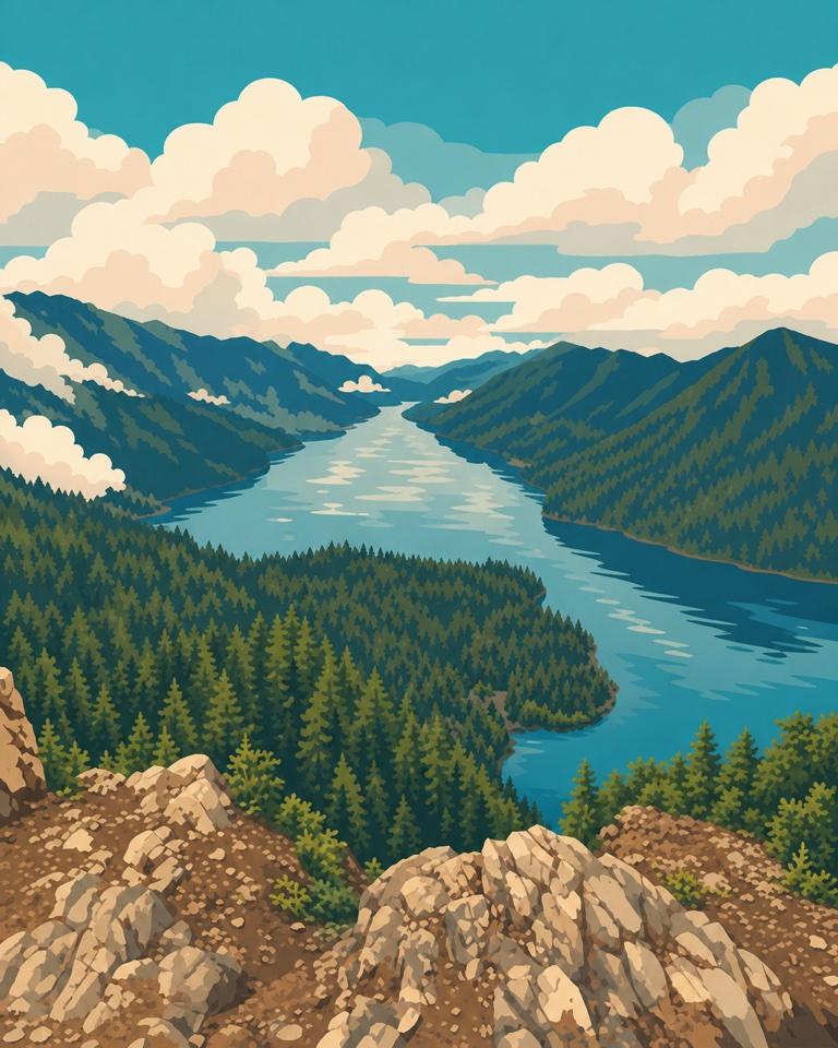 Mount Storm King in Olympic National Park